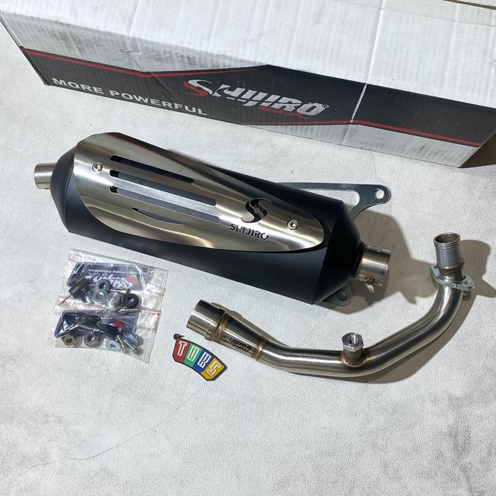 Knalpot Shijiro Standar Racing Performance Original Vespa S LX 125 150 2V