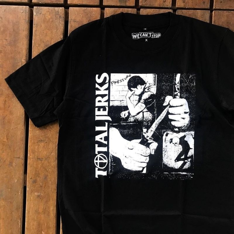 (COD) TOTAL JERKS - UNDER PRESSURE TSHIRT BLACK