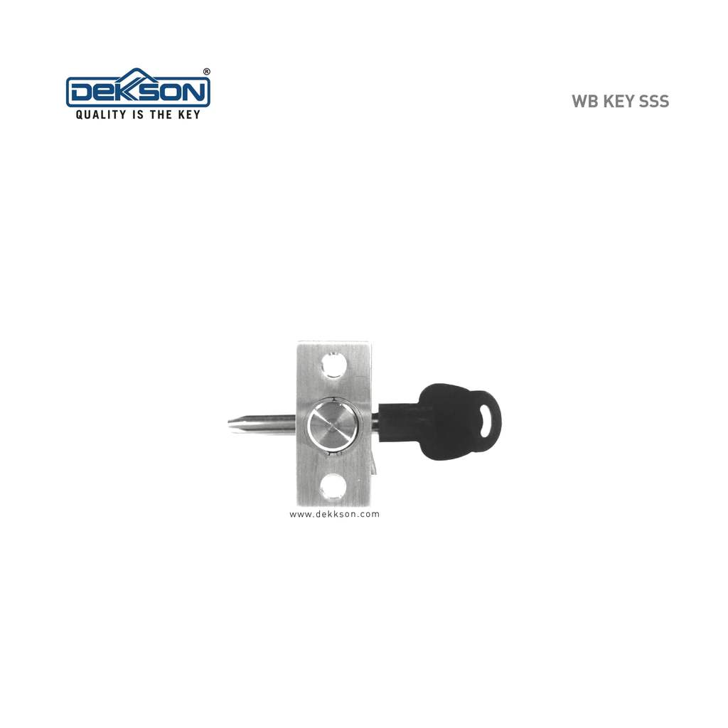 DEKKSON Window Bolt WB WITH KEY SSS