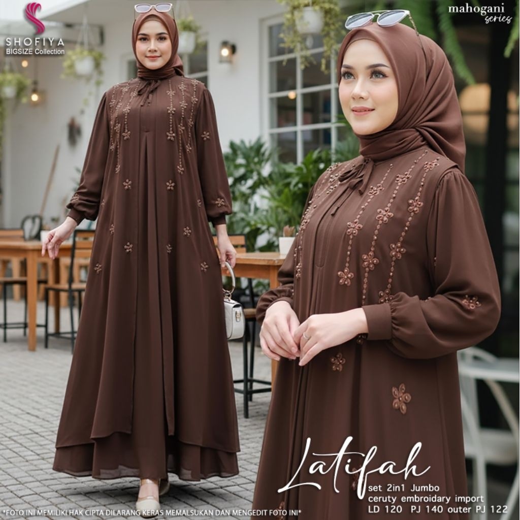 ada grup reseller tanyakan admin alya store untuk join Dress Gamis Wanita Untuk Lebaran atau Kondang