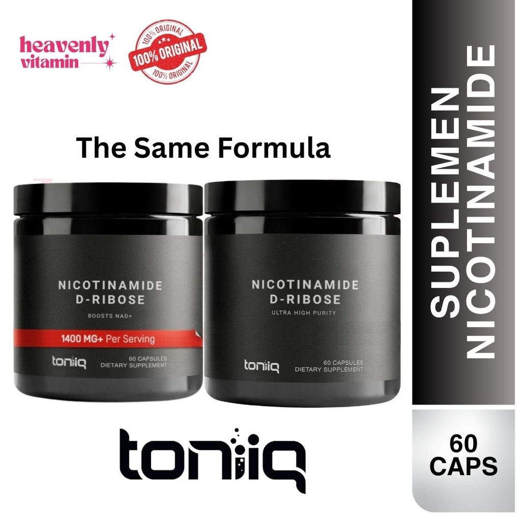 Toniiq Nicotinamide D-Ribose 1400mg+ - 60 Capsules
