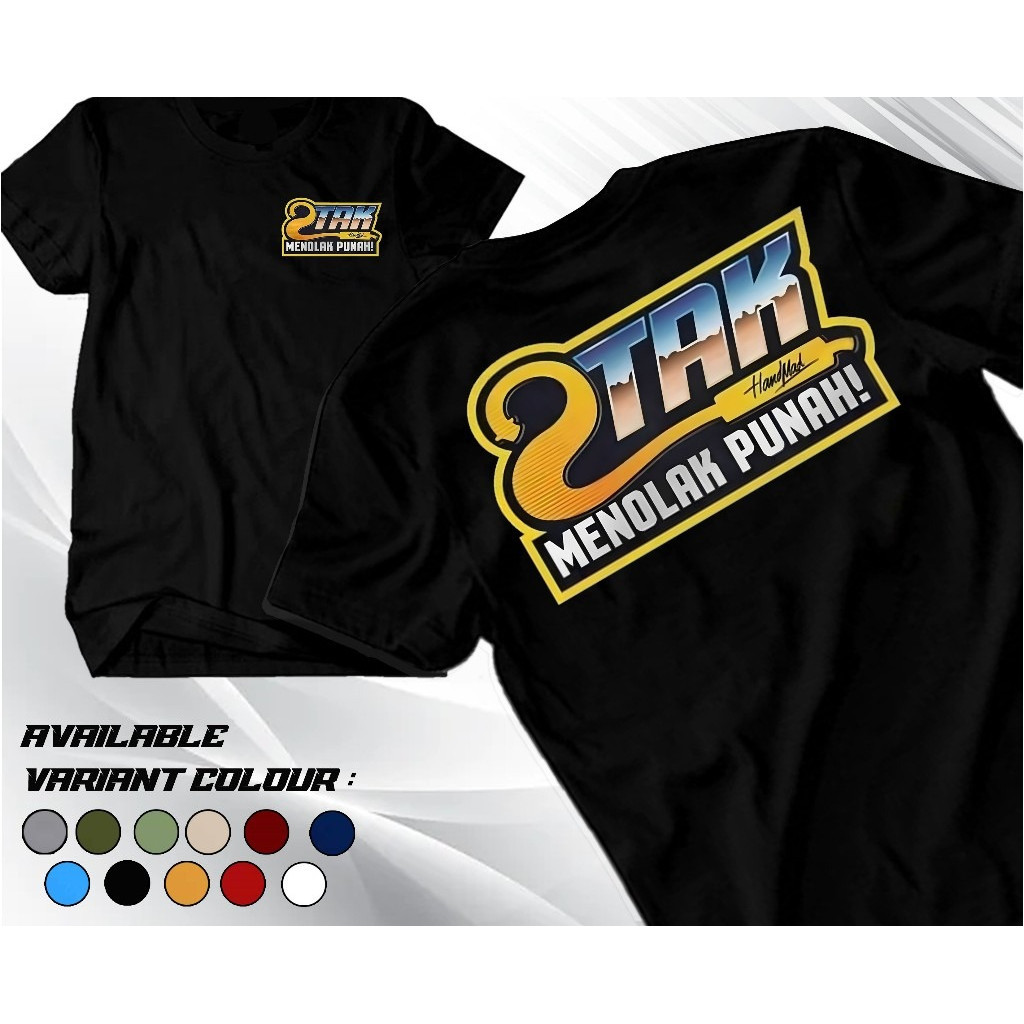 avery clothing KAOS 2TAK MENOLAK PUNAH - KAOS RACING 2 TAK TERBARU - KAOS DISTRO - COCOK UNTUK PRIA 
