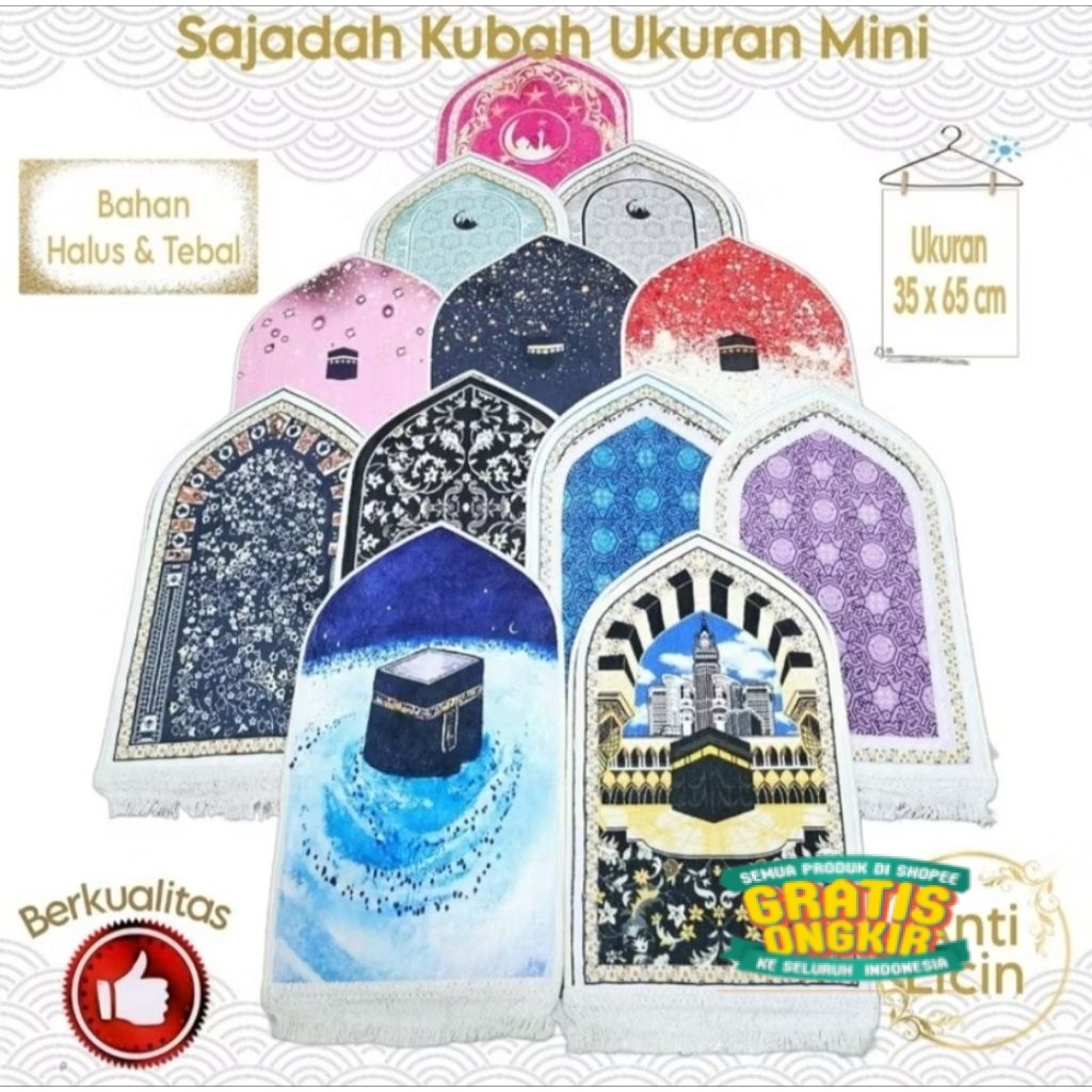 souvenir Sajadah turkey Mini Quba Printing – Box Mika Eksklusif Tahlil, Haji & Umroh | Souvenir Tahl