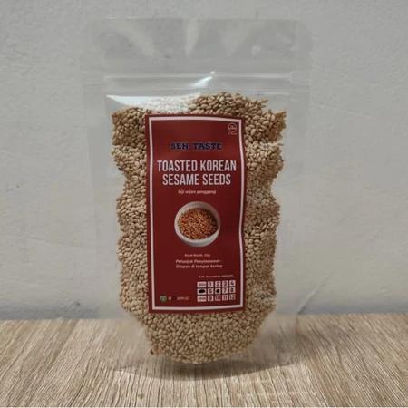 Biji Wijen Panggang Sangrai Kemasan Isi 50 Gram Korean Sesame Seeds Wijen Sangrai Korea Sentaste