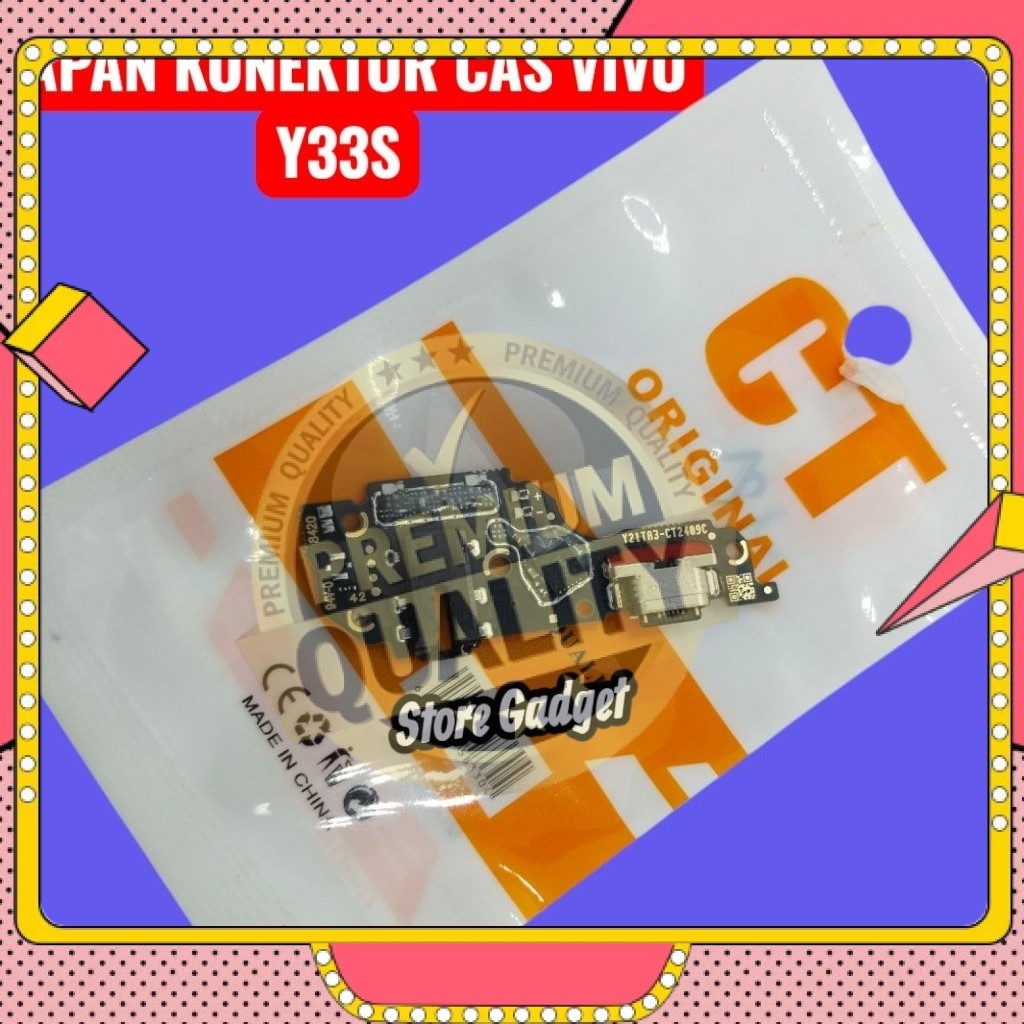 Flexible Charger Vivo Y33s Original Papan Konektor Cas