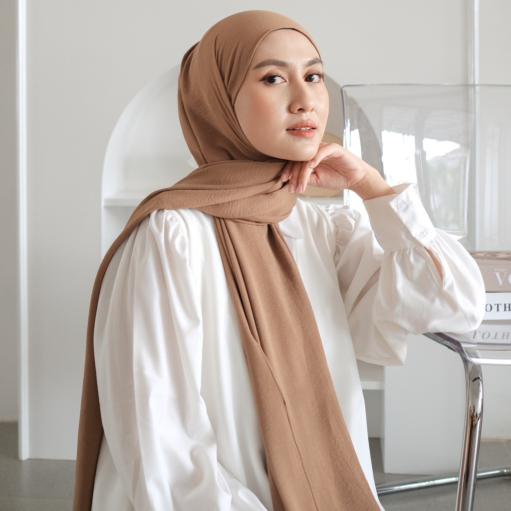Lozy Hijab - Aleza Shawl ( Pashmina Crinckle Airflow )