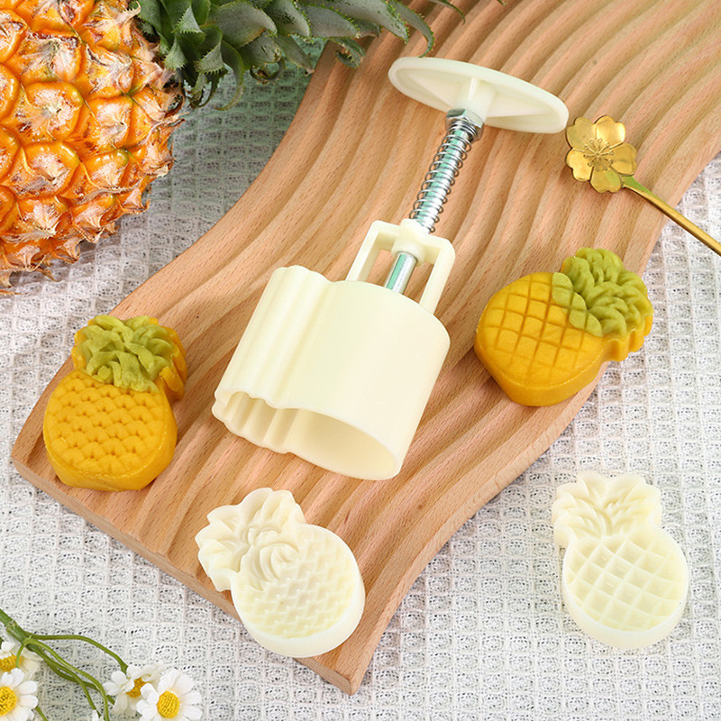 Cetakan Nastar Cetakan Kue Bulan Kue Nanas Cetakan Nastar Bentuk Nanas Pineapple Cake Mould Kue Moon