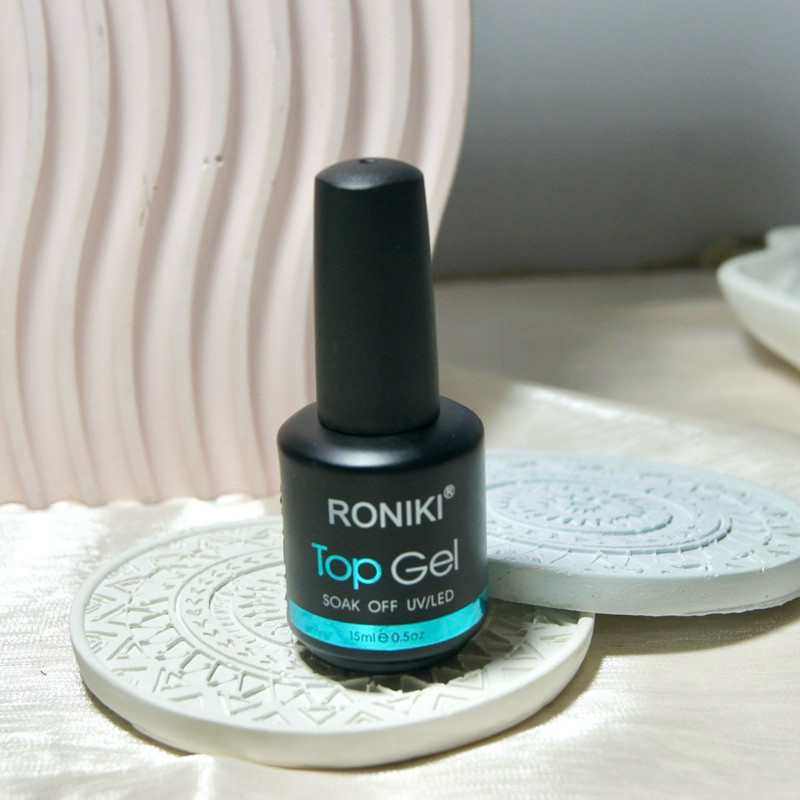 The Pillowed Palace KUTEK RONIKI GEL 15ml TOP COAT, BASE COAT, RUBBER BASE RONIKI KITEK