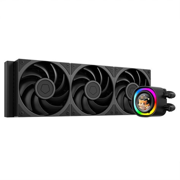 AIO Liquid Cooler Water Cooling CPU Processor ID-Cooling IDCooling FX-360 FX360 LCD PE | Intel/AMD |
