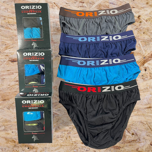Celana Dalam Pria  Merk Orizio Premium | CD Pria Katun Premium | 1 BOX ( 3 PCS )