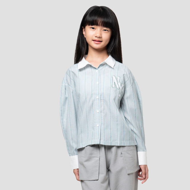 Nevada Salur Bordir Ny Kemeja Anak Perempuan 123080112