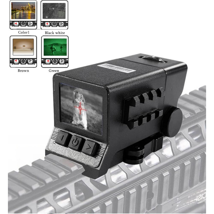 2022 NEW Mini Night Vision Optical Riflescope Holographic Sight Scope 8X Zoom Tactical gital Night V