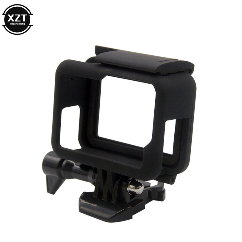 Casing Pelindung dengan Bingkai Pemasangan untuk Kamera Aksi GoPro Hero 7 6 5 Black, Penutup Pelindu