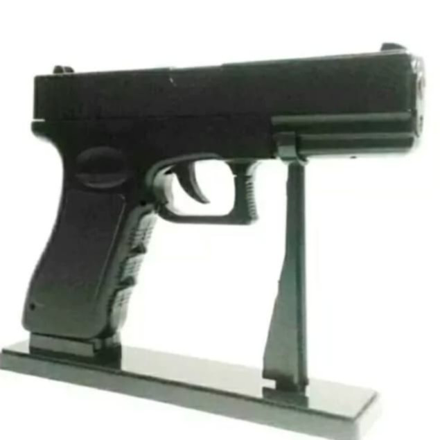 Korek Api Bara Model Pistol Glok 18