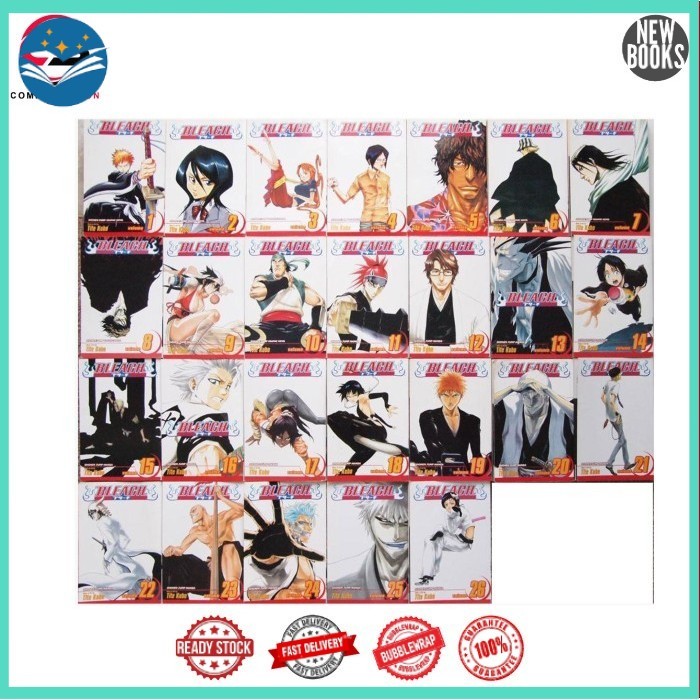 Manga Bleach, 74 Books series (English)