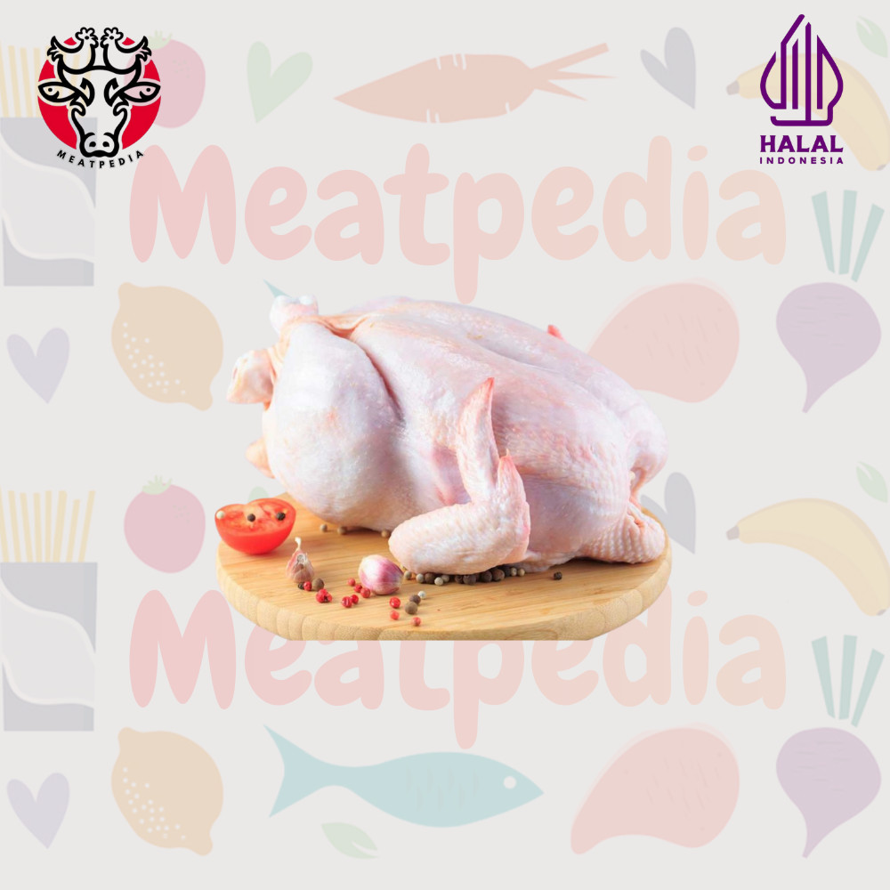 Ayam Karkas whole Frozen 500gr / Ayam Karkas Utuh 0.5 - 0.59