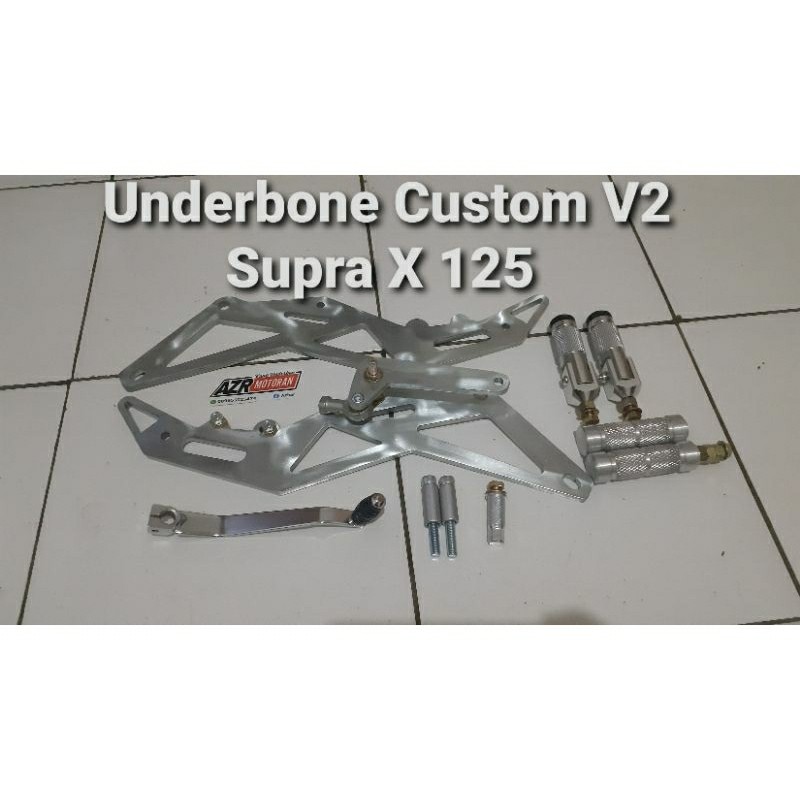 Underbone Custom Supra X 125 Footstep supra x 125