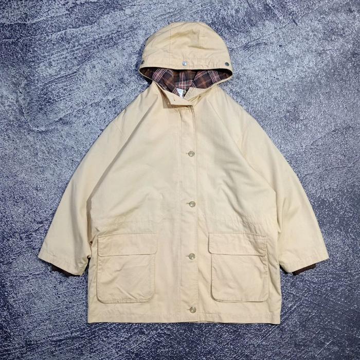 Jaket long Coat parka MC GREGOR Daleman Tartan bisa dilepas murah size xxl