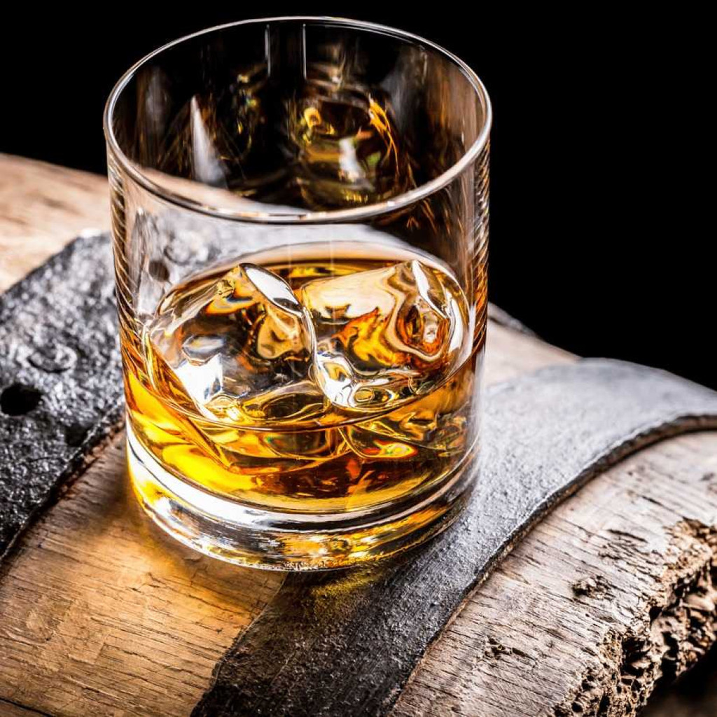 Gelas Wiski Cocktail Japanese Style Rock Glass 280ml - W300