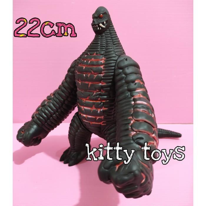 ULTRAMAN KAIJU ULTRA MONSTER EX RED KING MAINAN FIGURE MONSTER GODZILA - hitam besar