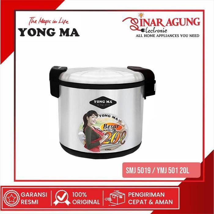 YONGMA SMJ5019 / SMJ-5019 RICE WARMER 20L - GARANSI RESMI
