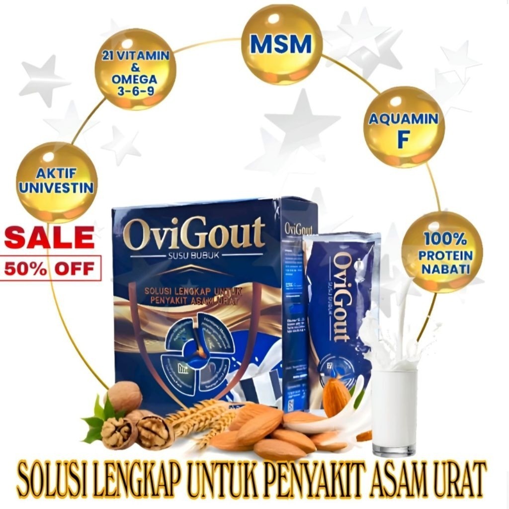 OVIGOUT SUSU ASAM URAT HERBALIFE ORIGINAL KOLESTEROL DIABETES KENCING MANIS GULA DARAH HIPERTENSI