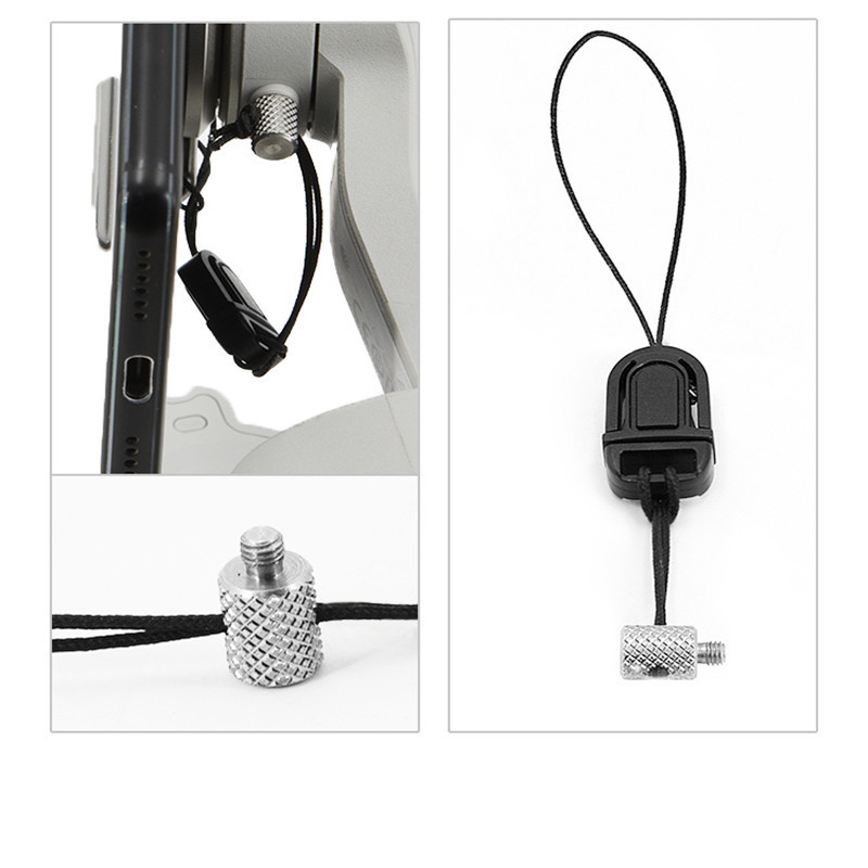 For DJI OM 6 Magnetic Phone Holder Anti-lost Strap Rope Osmo Mobile 5 4 SE Gimbal Anti-drop Lanyard 