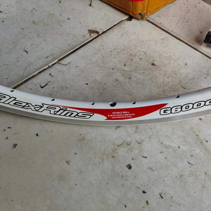 Rims 700c Alexrims G6000 putih 36h