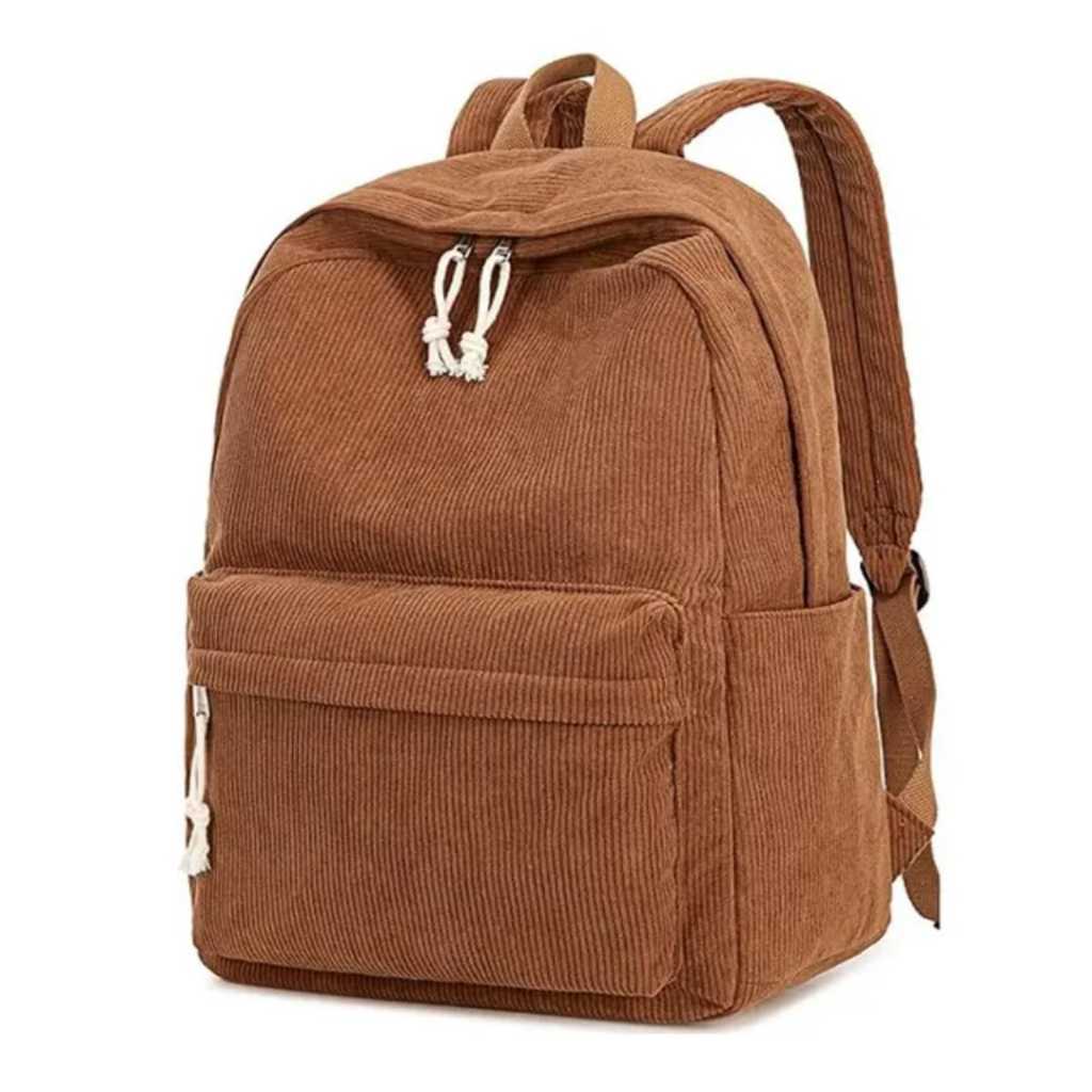 Tas Corduroy Corduroy Tas Sekolah Corduroy