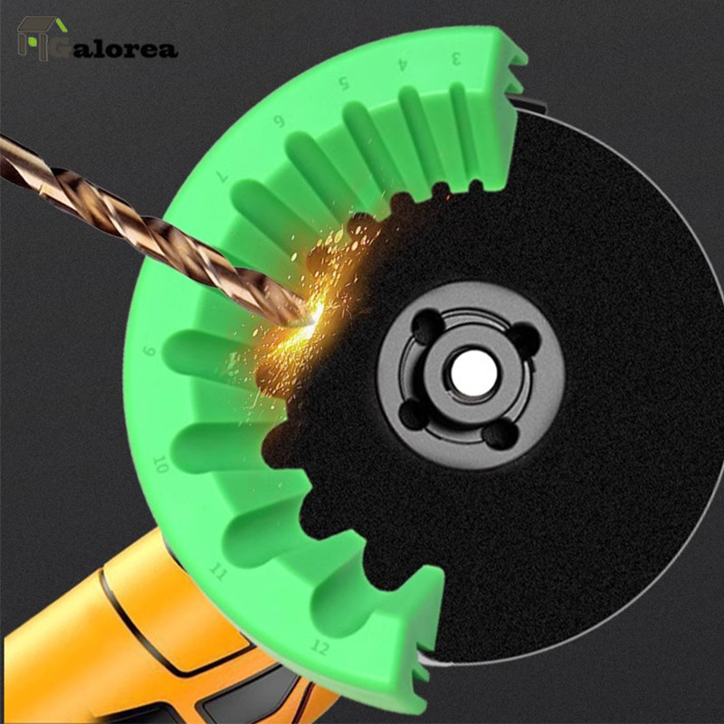 Galorea Dudukan Mata Bor Gerinda Portabel untuk Gerinda Sudut Tipe 100, Penggilingan Akurat 3-12mm