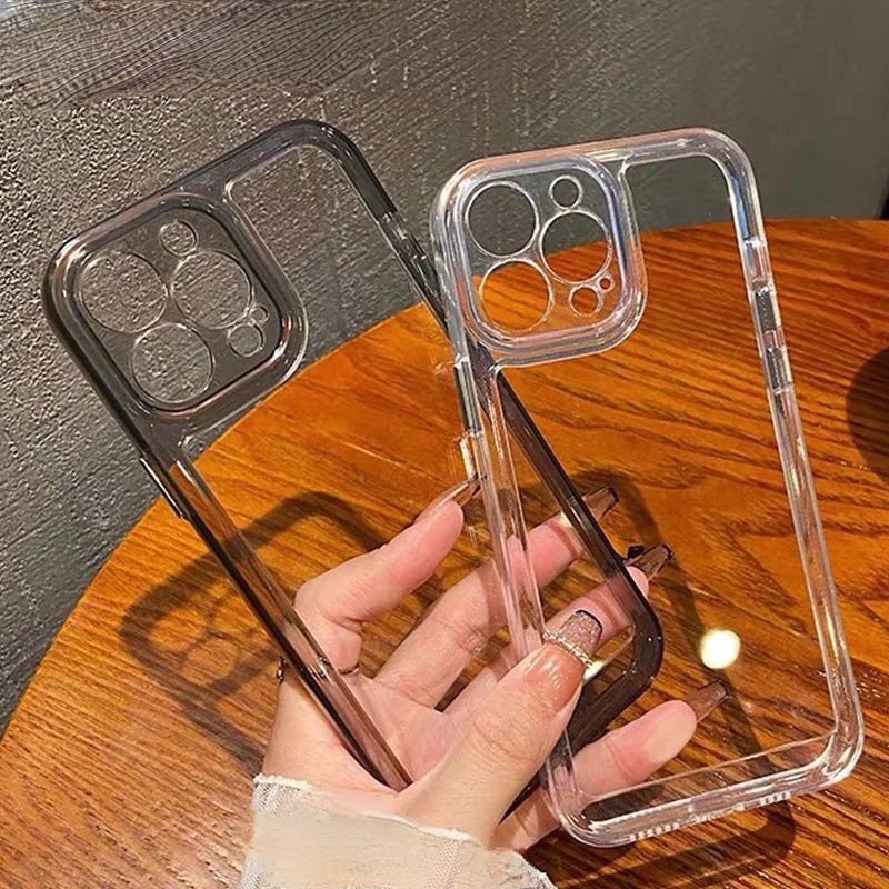 SoftCase Casing Original Space Vivo Y16/Y22/Y22S/Y02/Y02T/Y12/Y15/Y17  Silikon Bening Transparan TPU