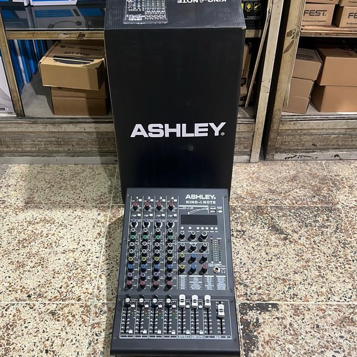 Mixer Audio Ashley New King Note 4 Tanpa Koper Original