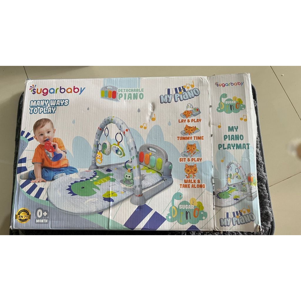 [PRELOVED] Sugar Baby My Piano Playmat All in 1 Playgym Bayi