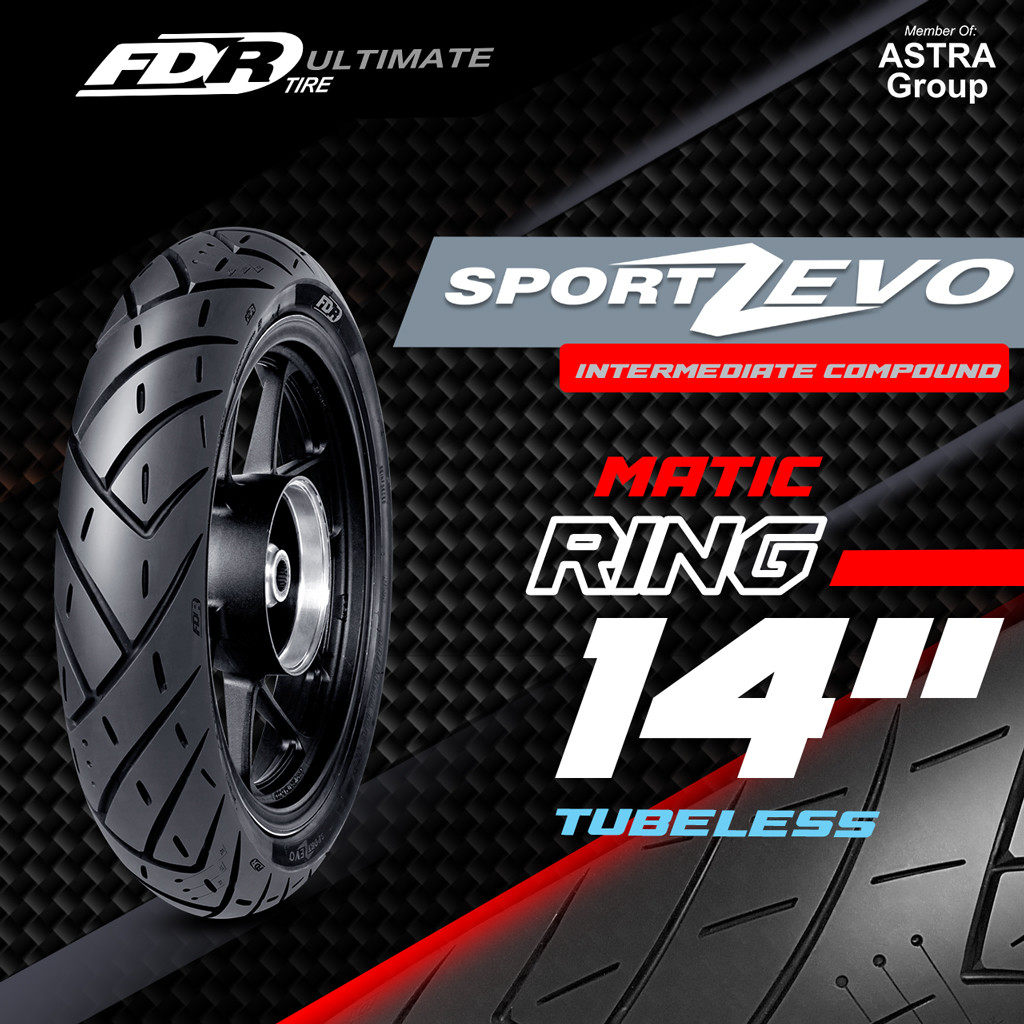 Ban Motor Tubeless FDR SPORT ZEVO Ring 14