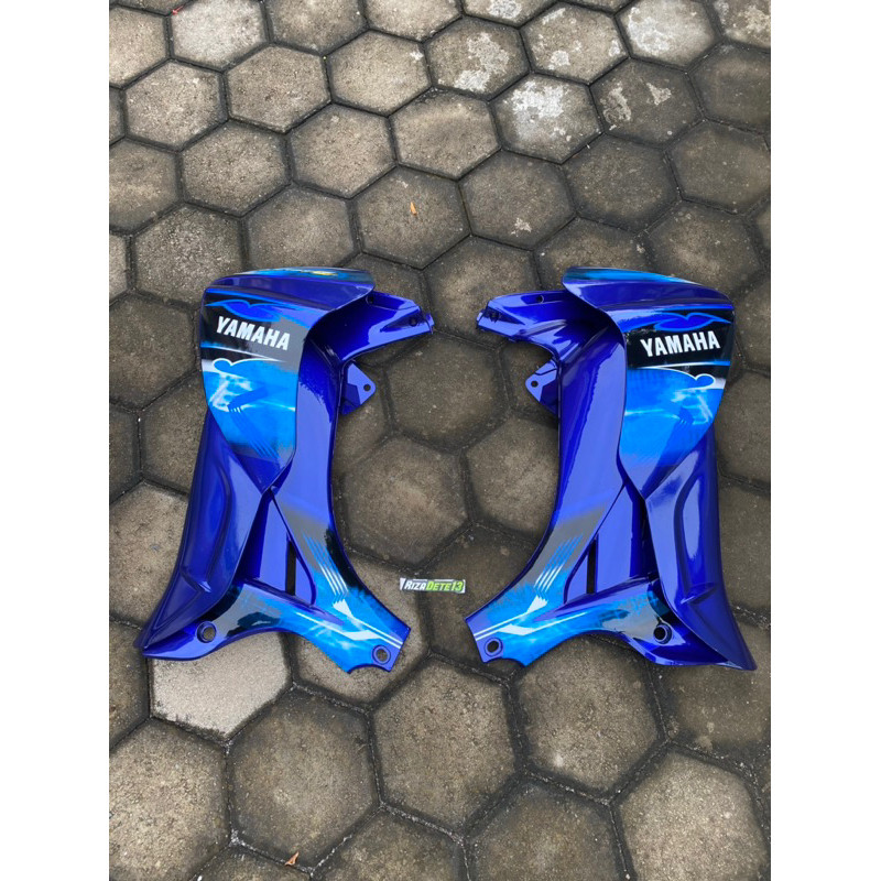 SAYAP TEBENG LUAR DALAM YAMAHA JUPITER Z NEW BURHAN BIRU STRIPING BIRU 2008