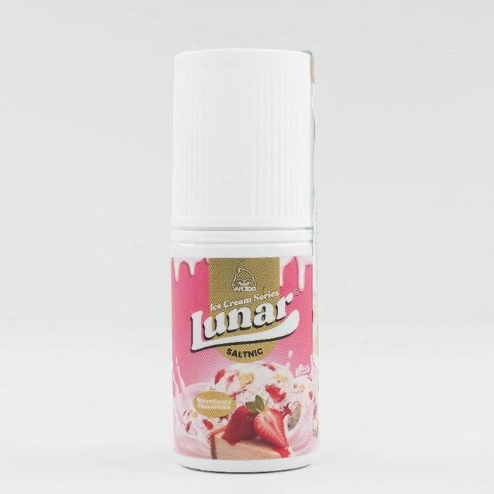 Lunar Ice Cream Strawberry Cheesecake Salt Nic 30ml 30mg by Vapezoo