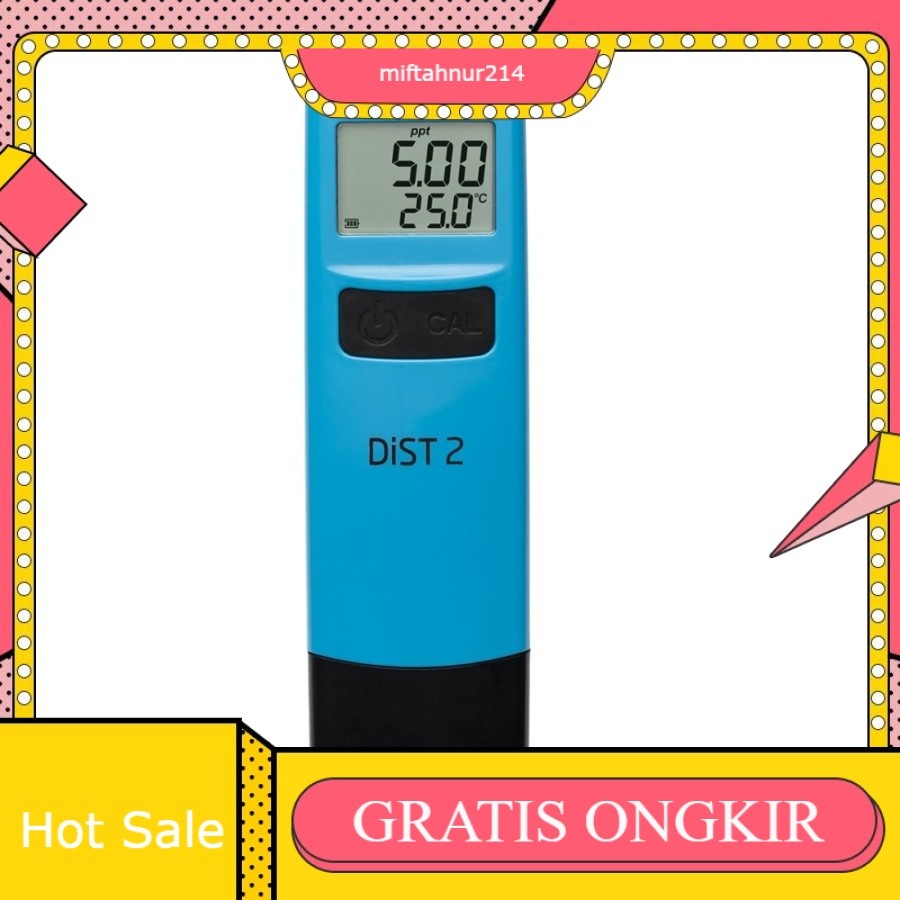Hanna HI 98302- TDS Meter Hanna Dist 2 Tester Waterpoof HI 98302
