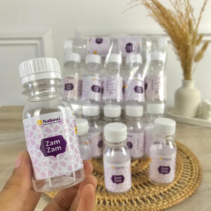 Botol Zam-zam 80ml / Botol Plastik Air Zam-zam/ Botol Air Zam-zam (20botol)