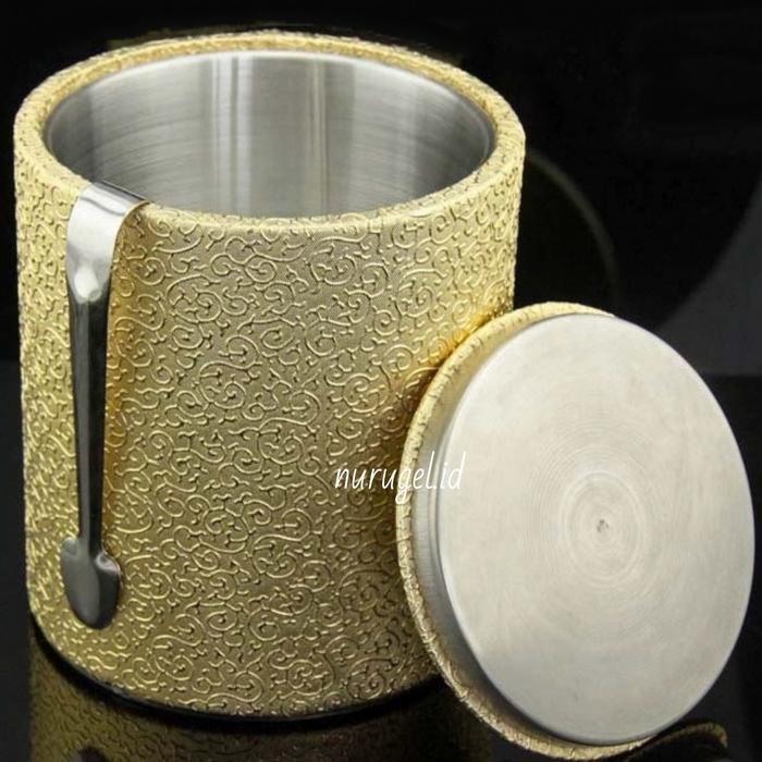 Ice Bucket / Termos Es Batu / Wadah Ember Champagne Stainless Steel - GOLD CLOUD