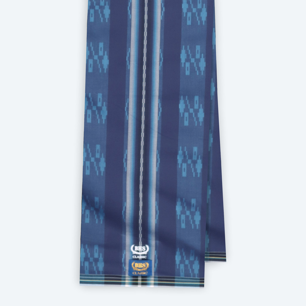 Sarung BHS Classic Gold Motif C44 DKA SJ Navy