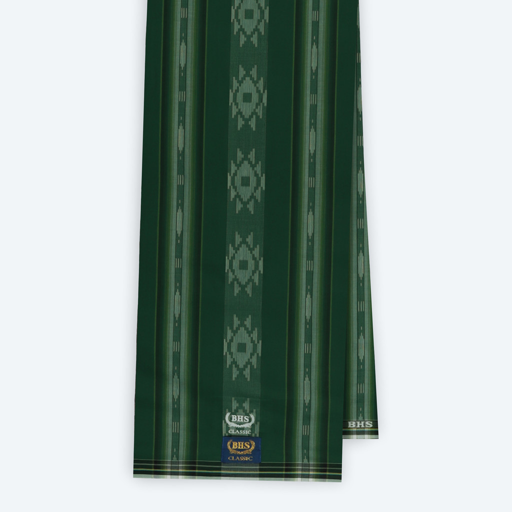 Sarung BHS Classic Gold Motif C44 DKA SJ Hijau 02