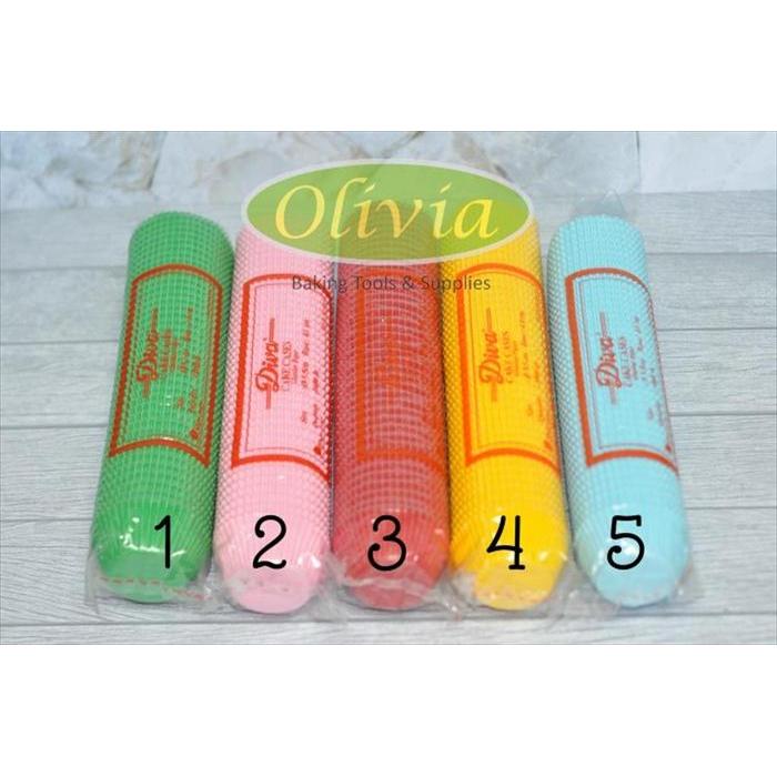 Kertas CupCake/Kertas Bolu/Cake Cases Muffin Diva 9.5 Cm 1000PCS - Biru Muda