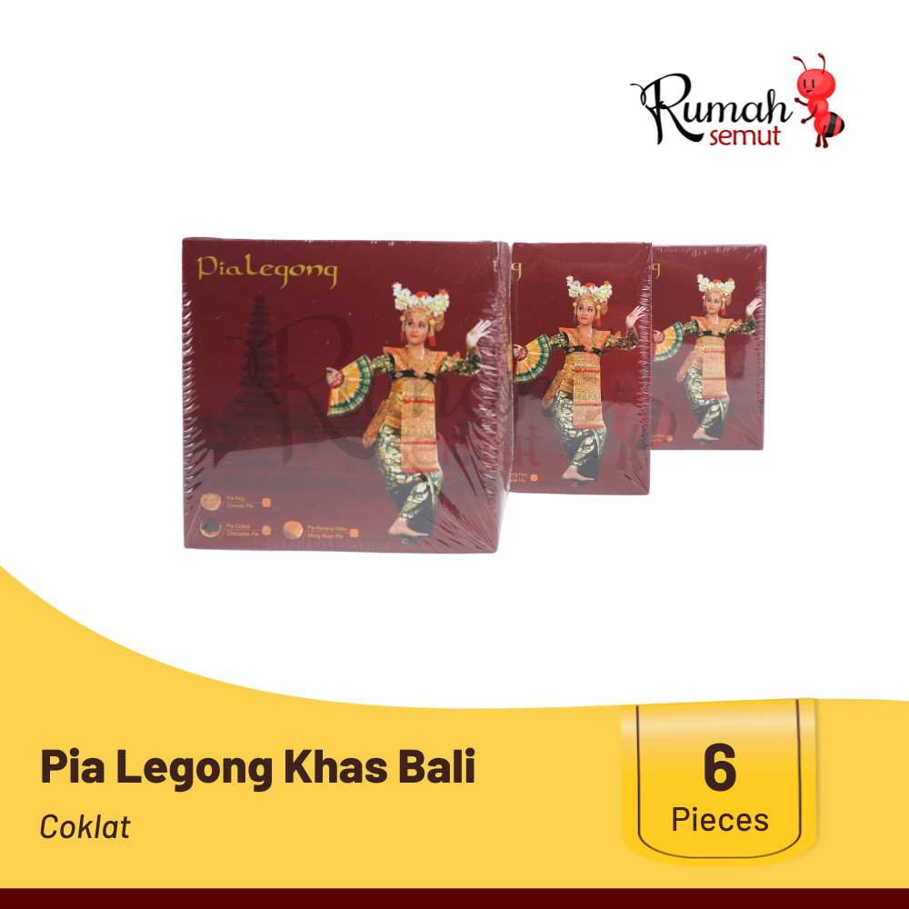 Pia Legong Oleh Oleh Khas Bali Coklat