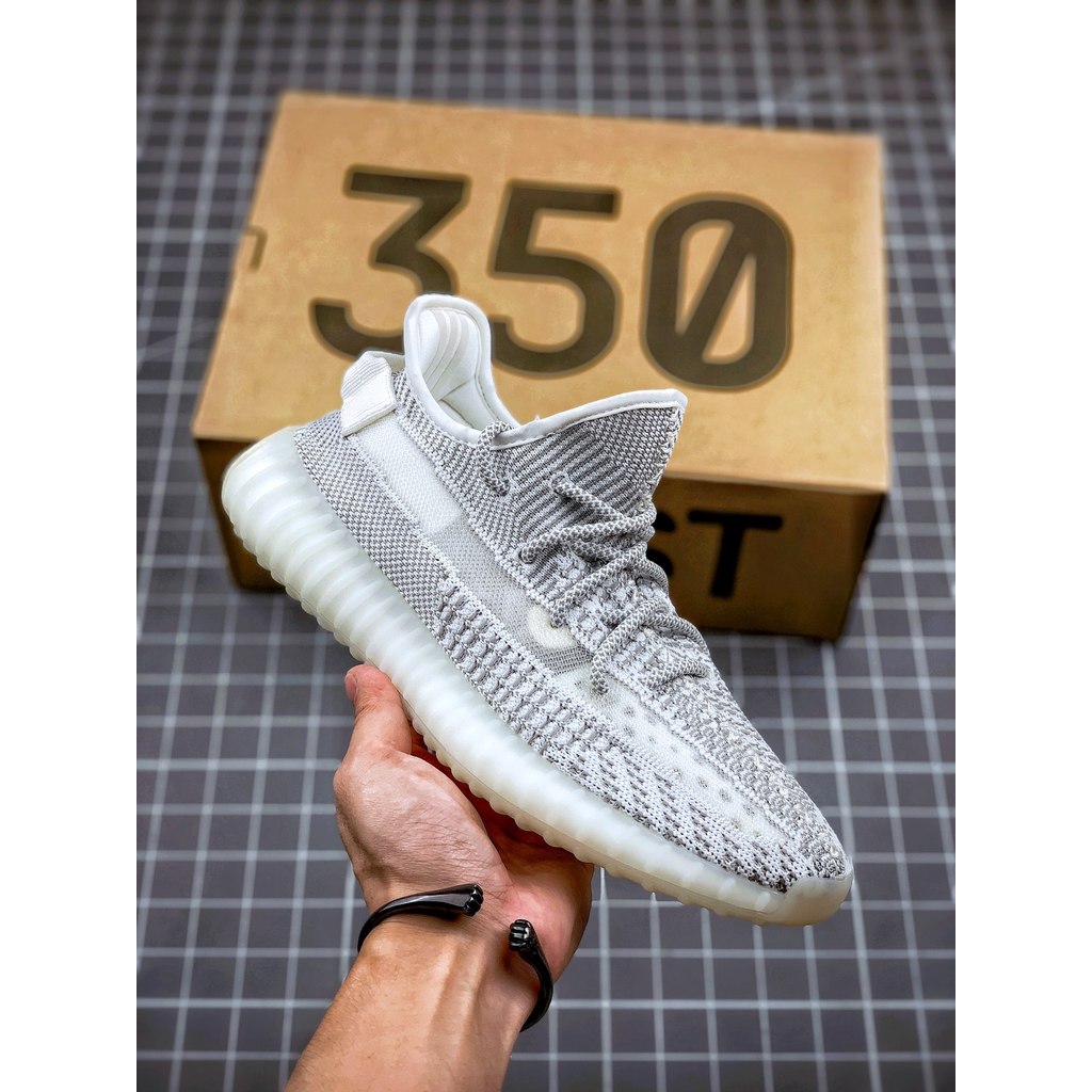 Adidas Yeezy 350 V2 Static Reflective Sepatu Original