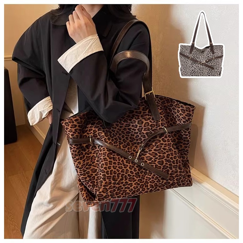 [COD]2026 NEW Tas Macan Tutul Kapasitas Besar/Tote Bag Motif Leopard /Tas Macan Tutul Kualitas/Versi