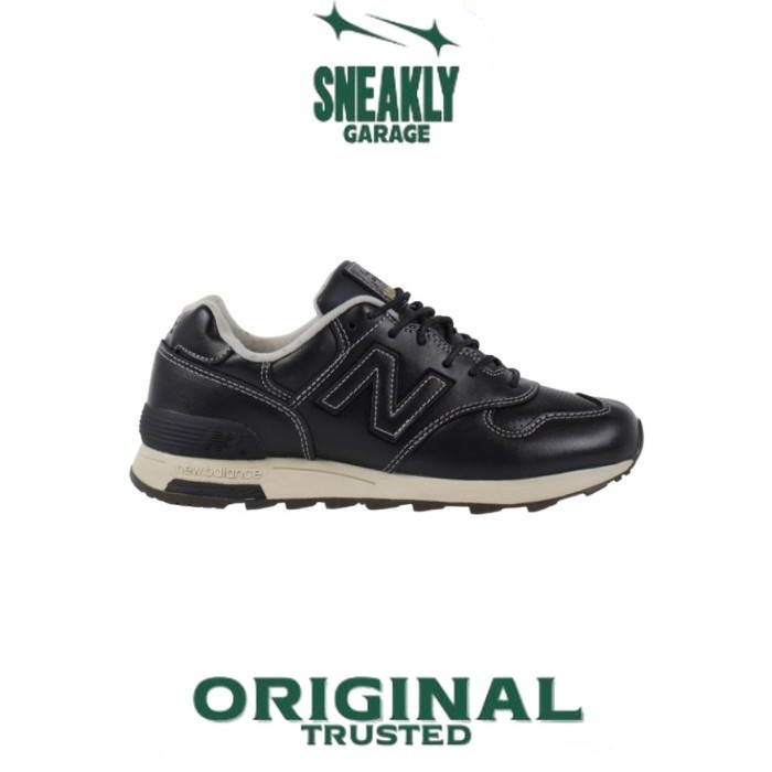 Sepatu New Balance M1400 Leather Black  Sneakers Unisex