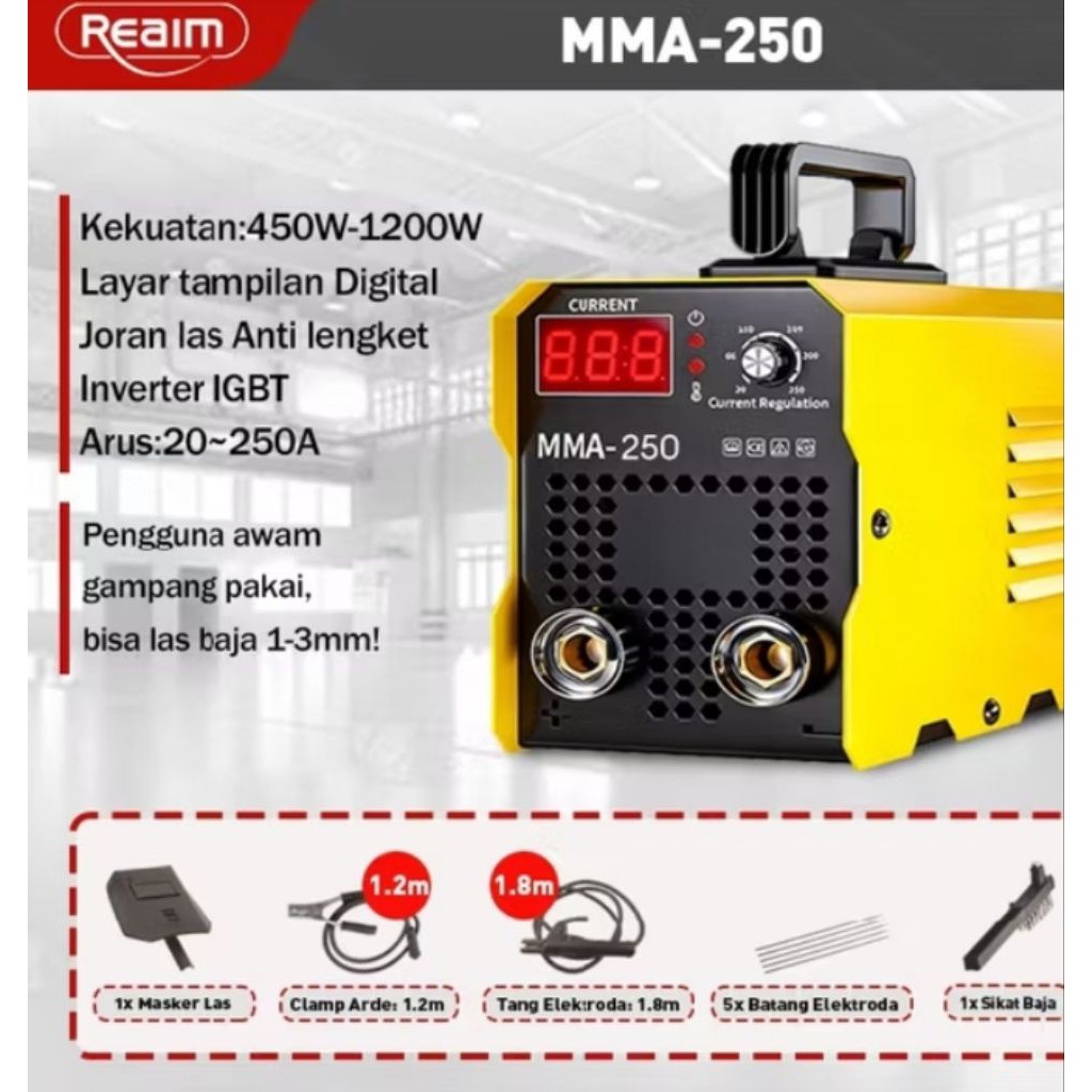 mesin las mma 250 Mesin Las MIG400 REAIM