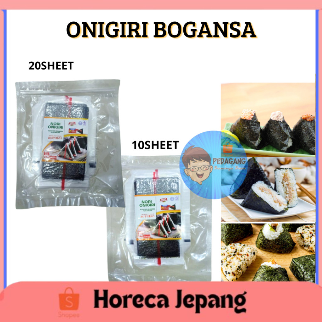 AFF Onigiri Bogansa Ada 2 Varian/ Onigiri/ Nori Onigiri/ nori/ Rumput Laut Onigiri