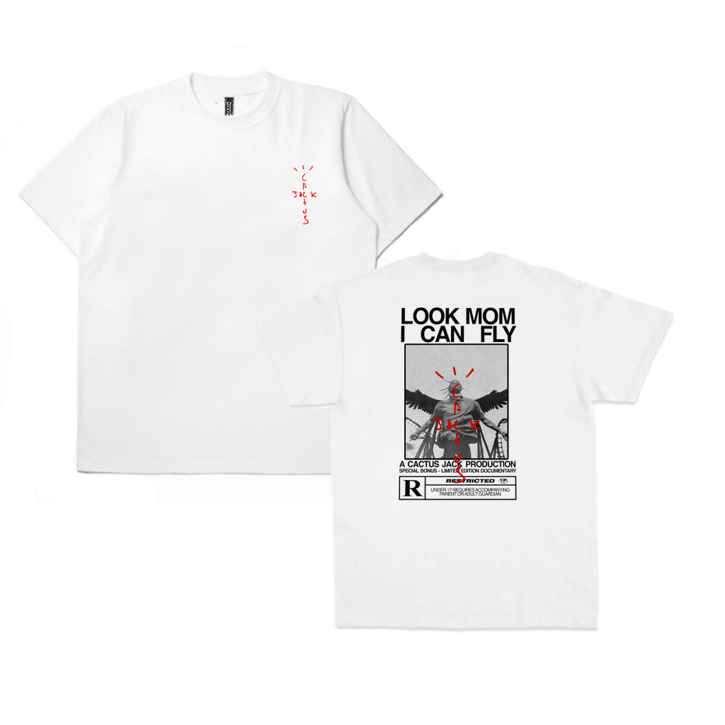 T-Shirt Travis Scott Cactus Jack White