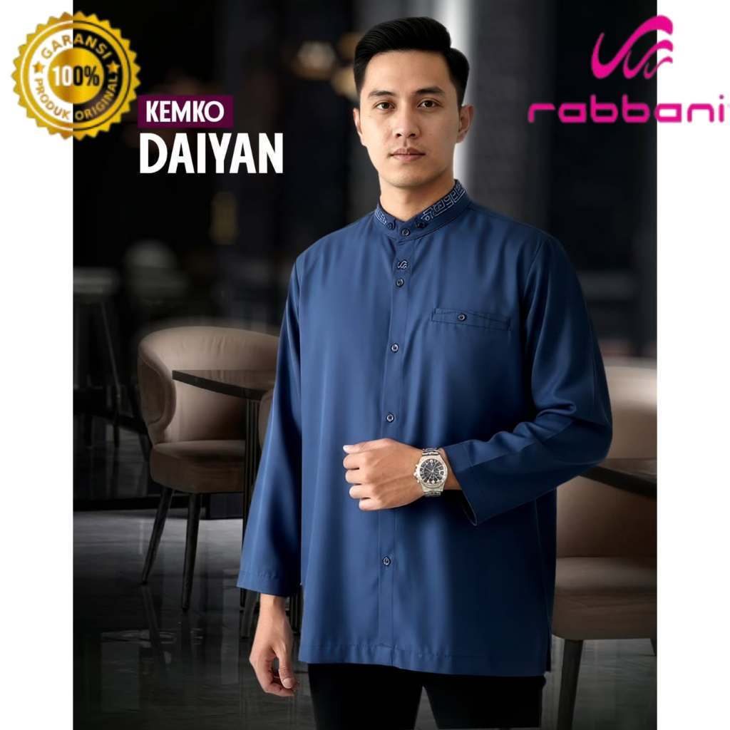 Rabbani ori-Kemko Daiyan | Koko Daiyan | Baju Koko Dewasa  | Baju Koko Rabbani | kemkid Rabbani Terb